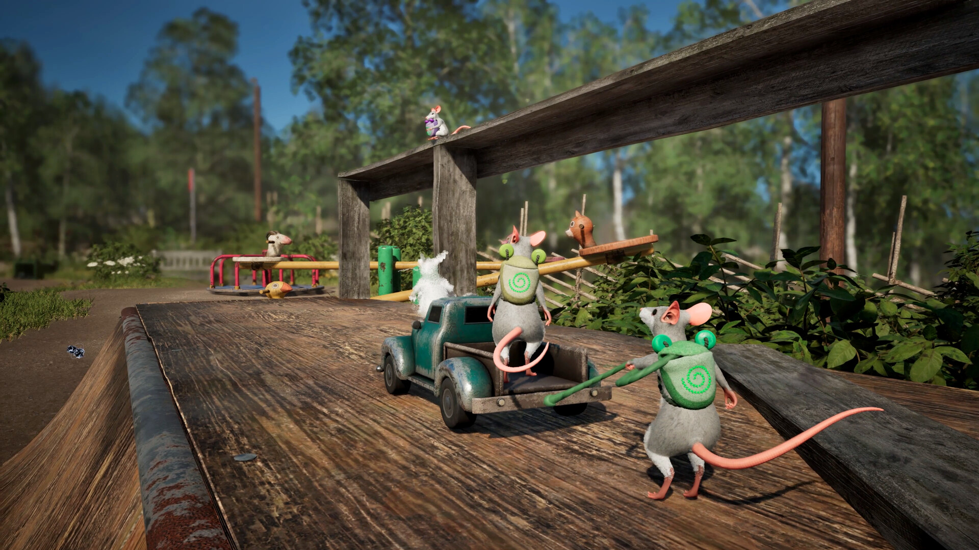 The handcrafted Scandinavian landscape of Hela, shown in the official Steam gallery